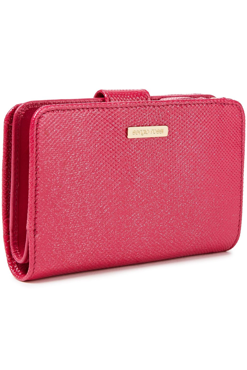 SERGIO ROSSI Glittered karung wallet