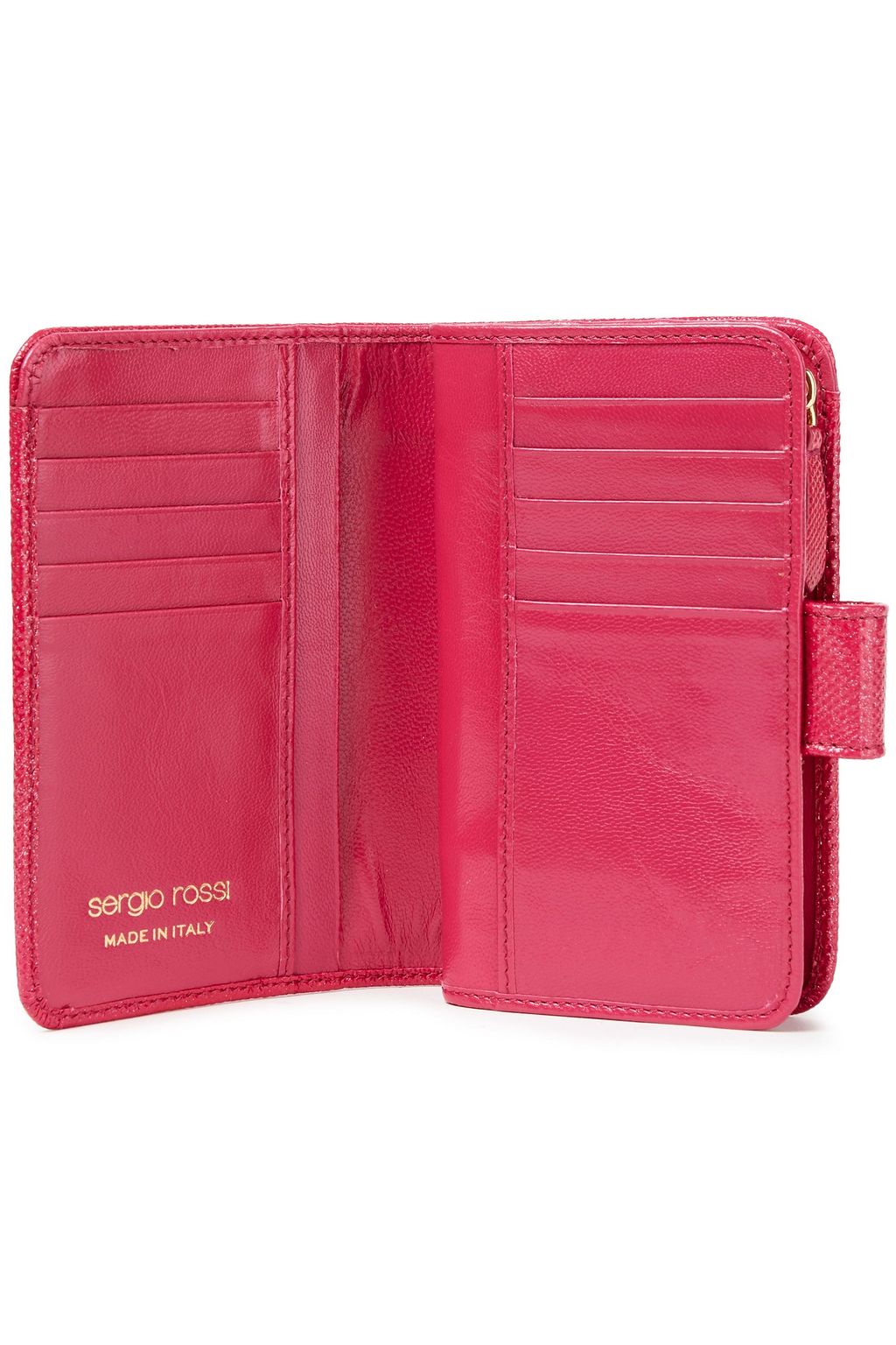 SERGIO ROSSI Glittered karung wallet