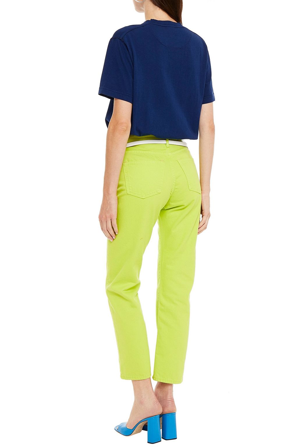 M MISSONI Embroidered printed cotton-jersey T-shirt