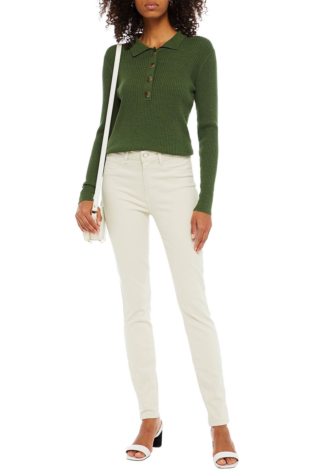 L'AGENCE Margeurite high-rise skinny jeans