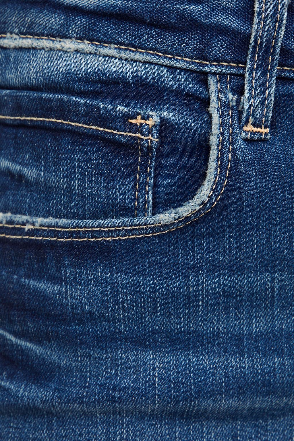 L'AGENCE Nadia cropped high-rise straight-leg jeans