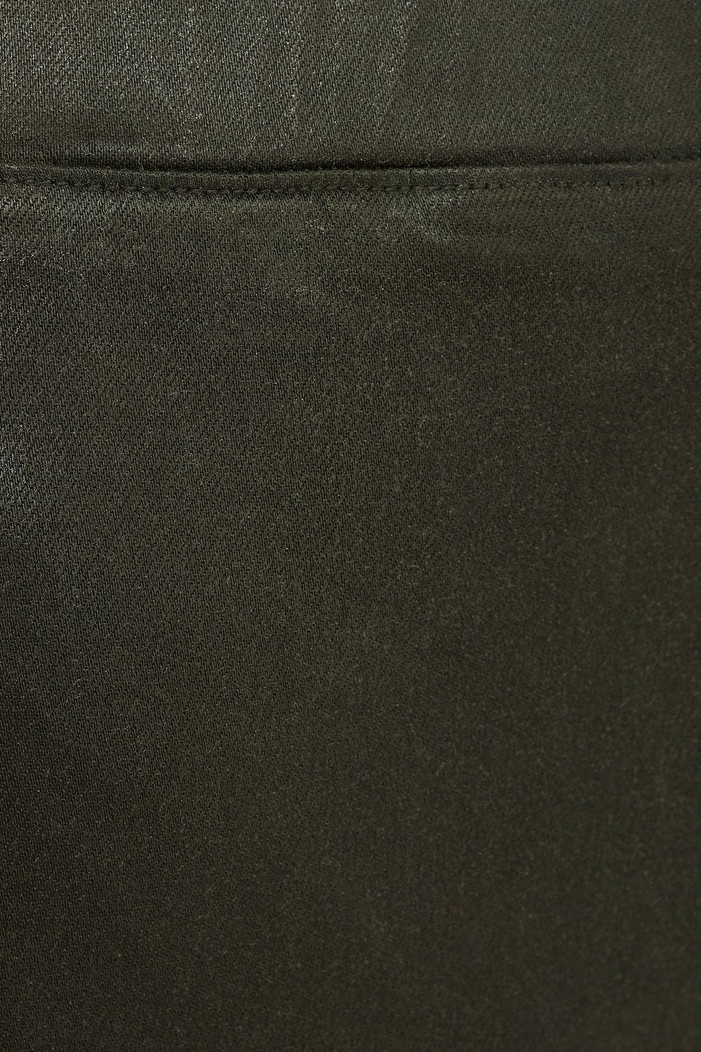 L'AGENCE Rochelle coated high-rise skinny jeans