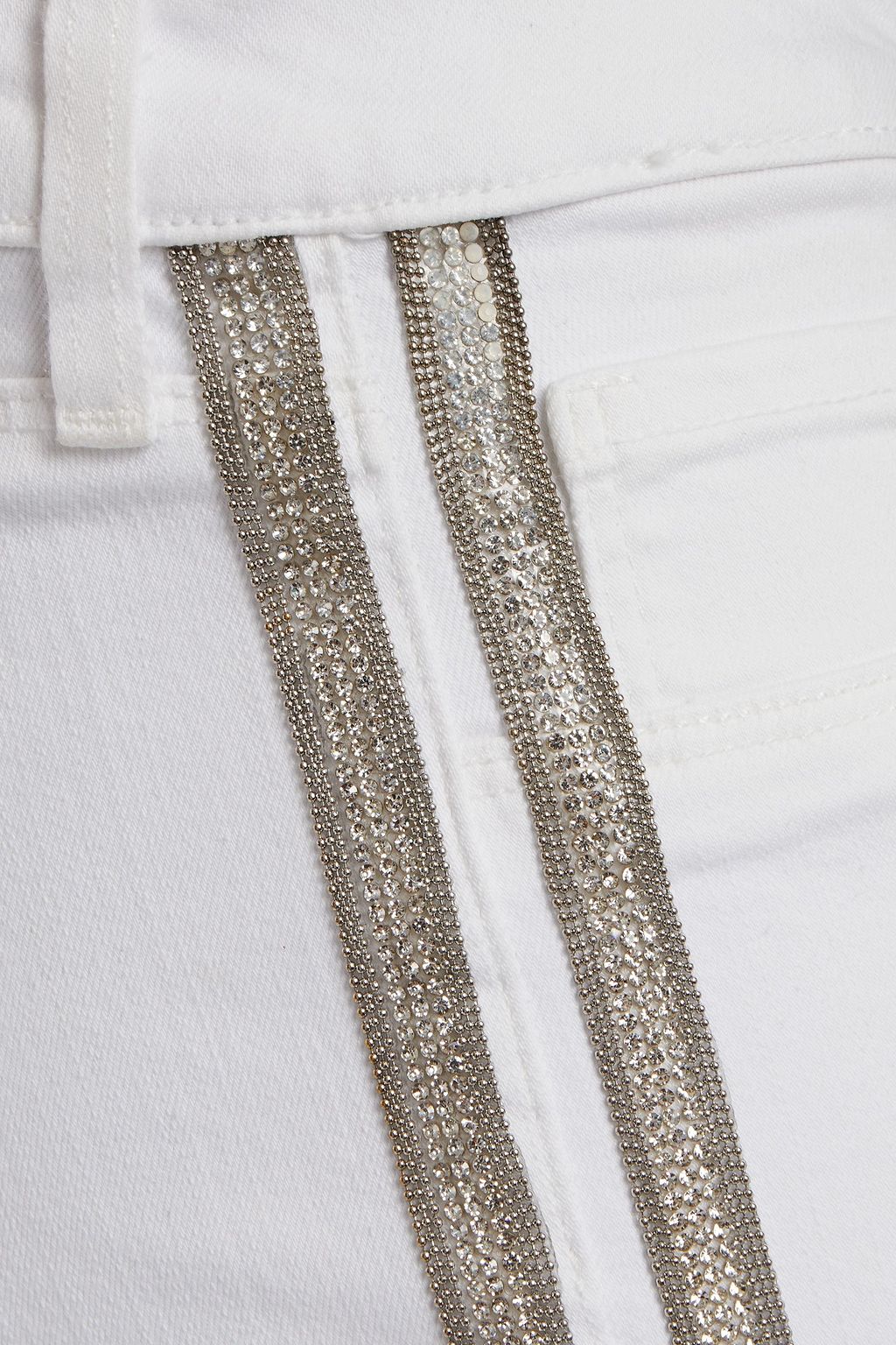 L'AGENCE Margot embellished high-rise skinny jeans