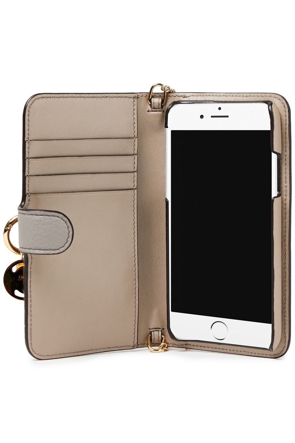 CHLOÉ Pebbled-leather iPhone X/XS case