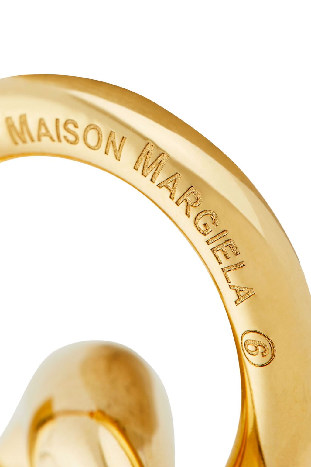 MM6 MAISON MARGIELA Gold-tone earring