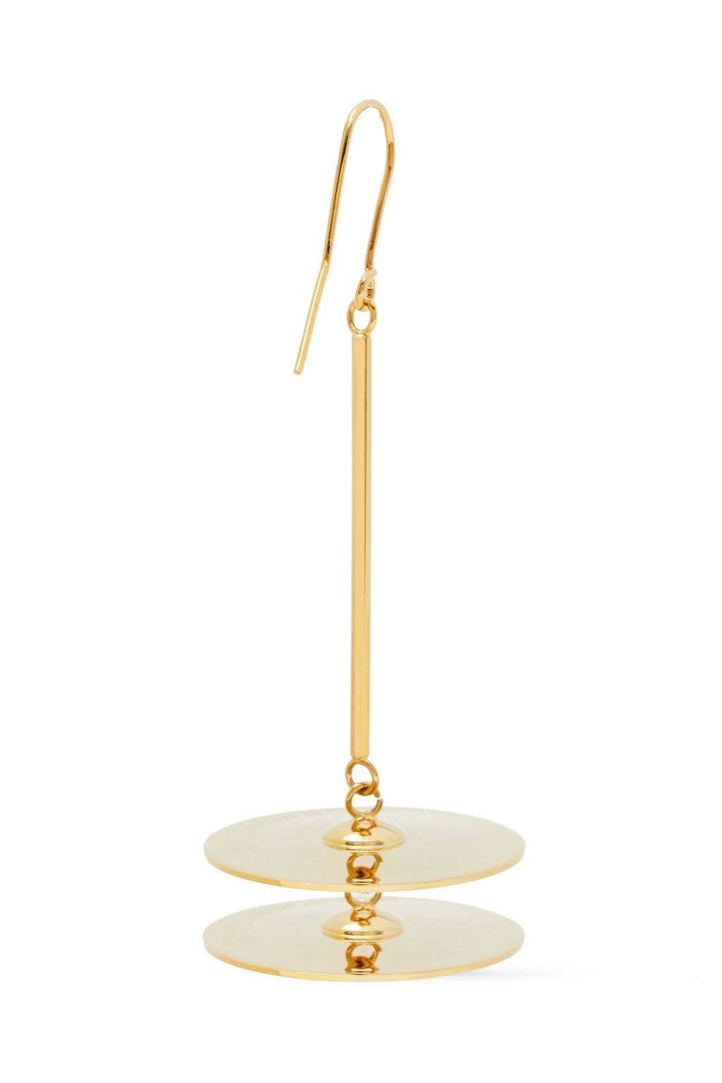 MM6 MAISON MARGIELA Gold-tone earrings