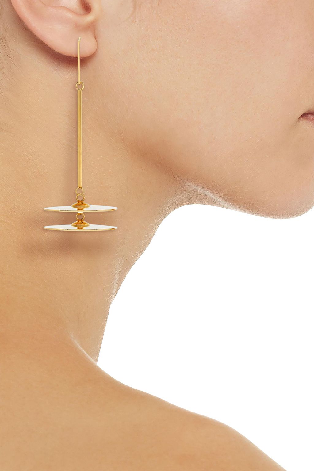 MM6 MAISON MARGIELA Gold-tone earrings