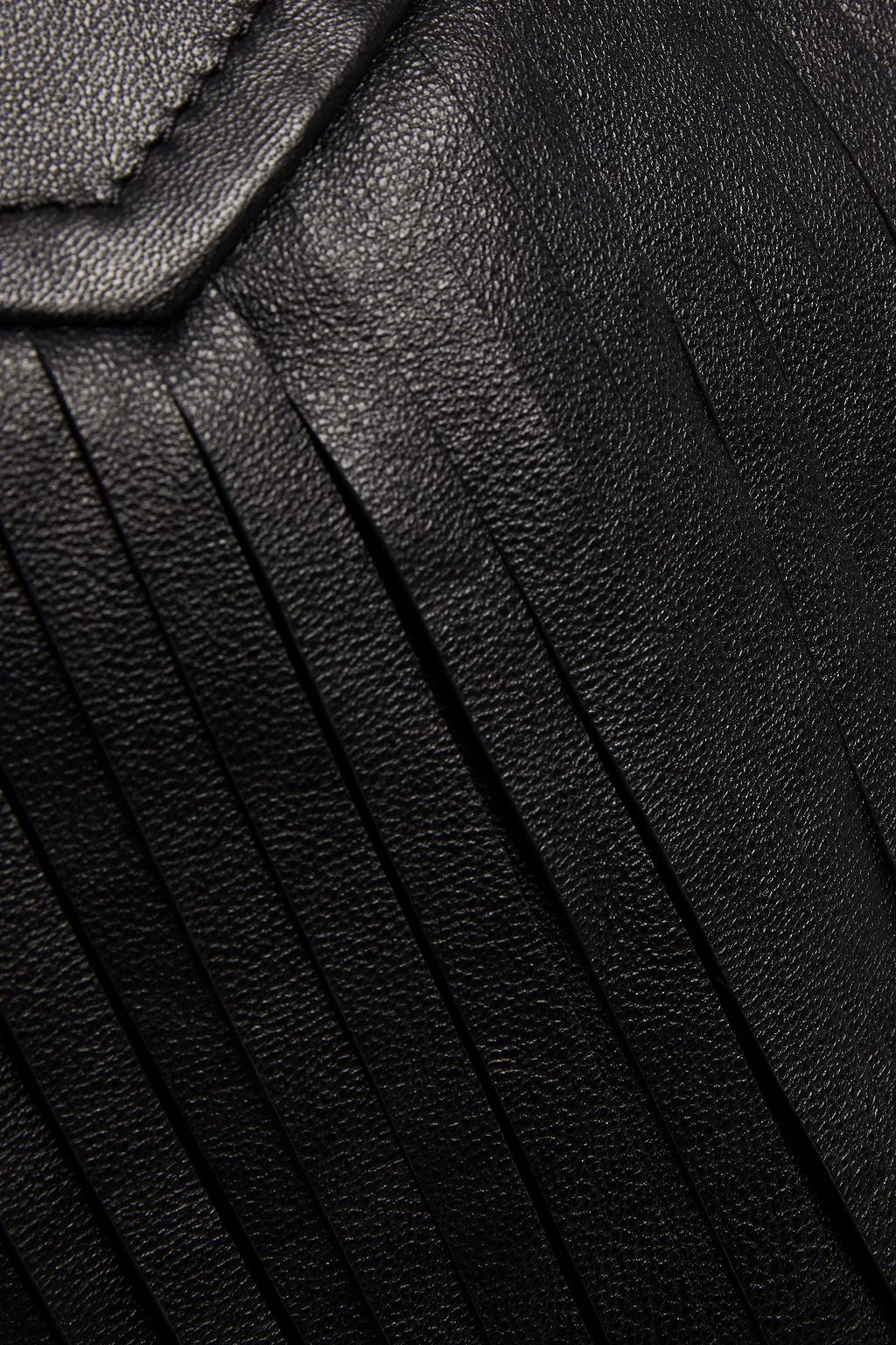 MM6 MAISON MARGIELA Oversized fringed leather vest