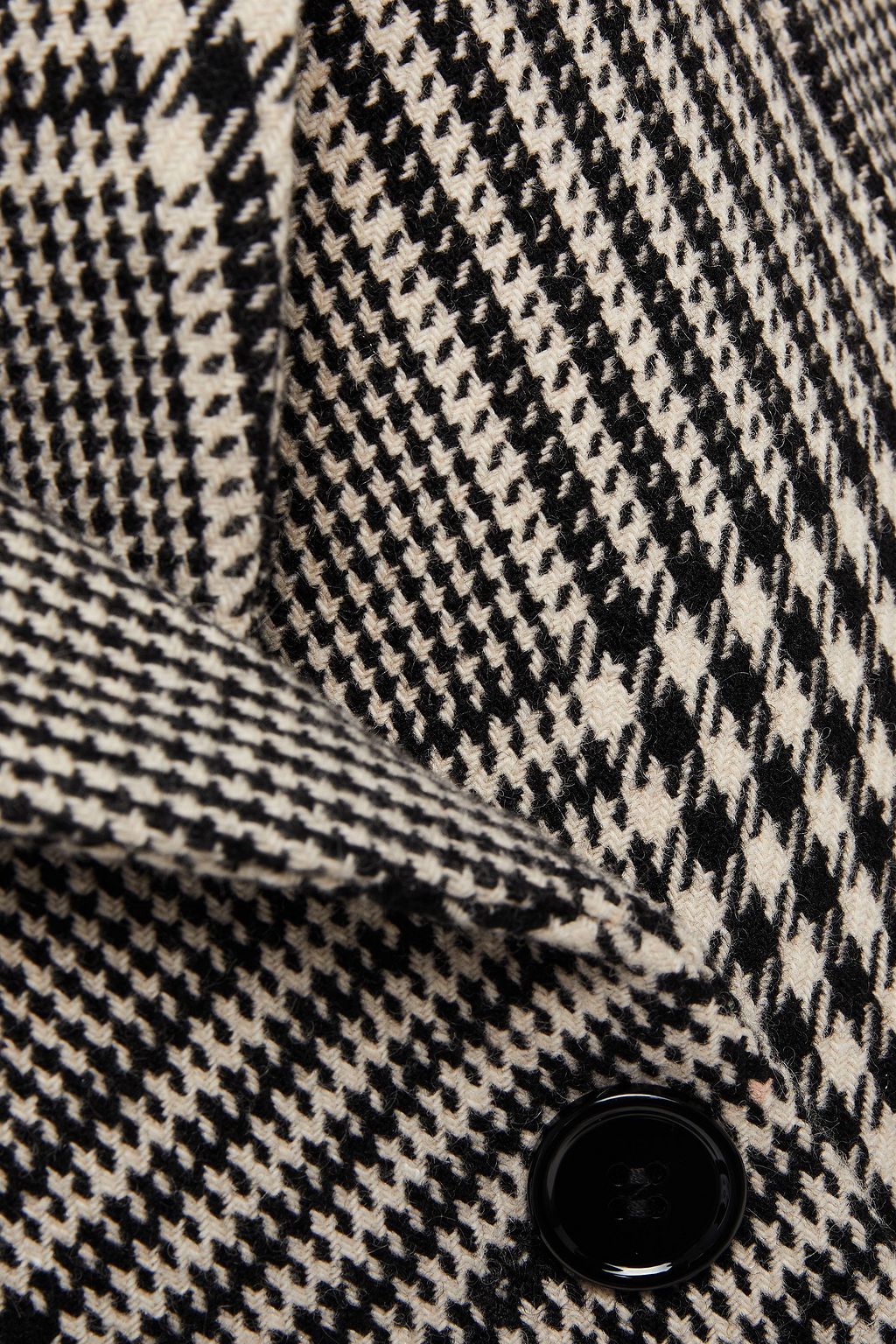 MM6 MAISON MARGIELA Oversized-Weste aus einer Wollmischung mit Glencheck-Muster