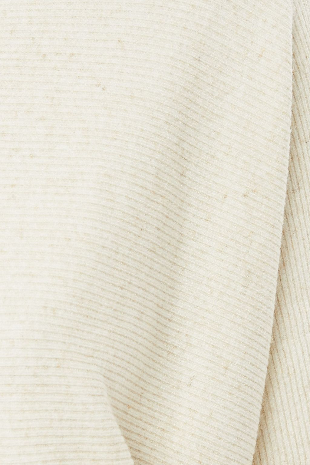 L'AGENCE Beth mélange ribbed-knit sweater
