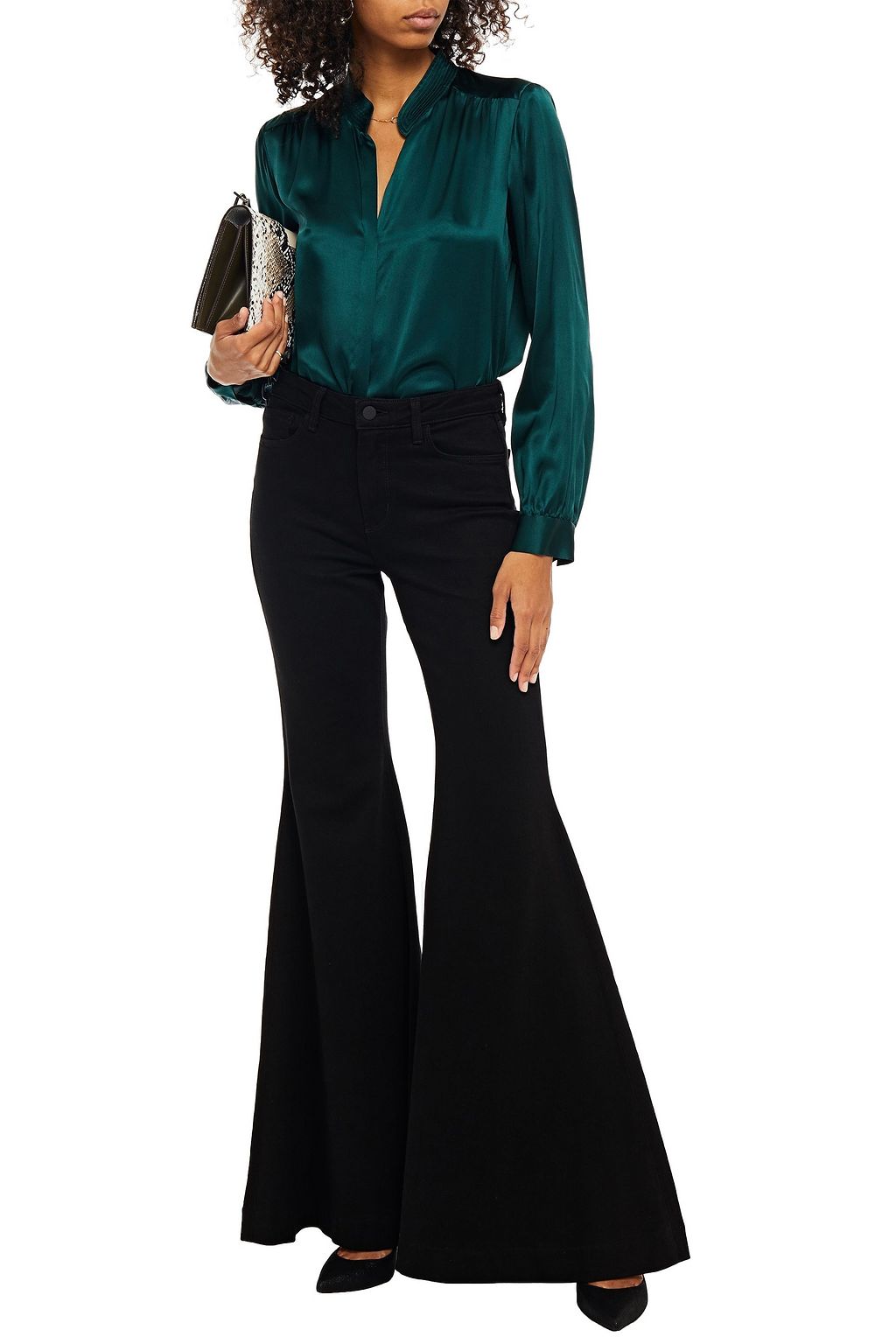 L'AGENCE Lorde high-rise flared jeans