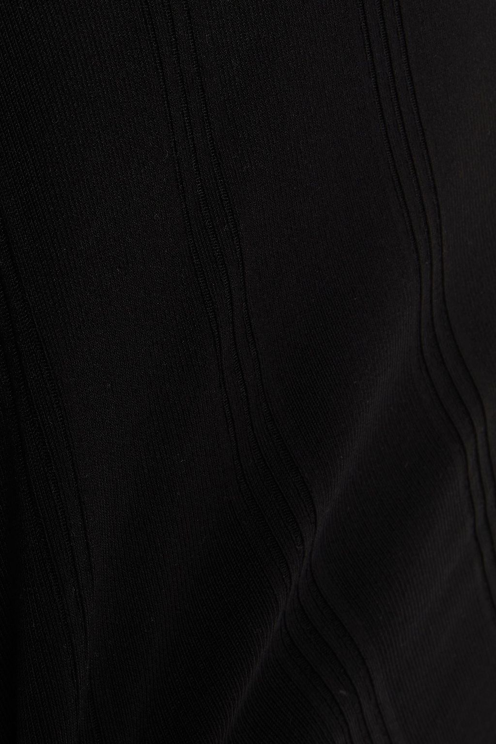 L'AGENCE Josephine ribbed-knit midi dress
