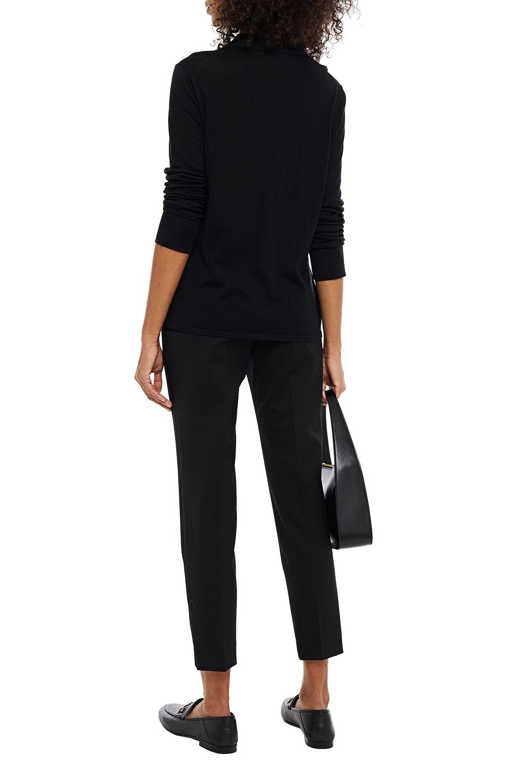 CAROLINA HERRERA Silk and cashmere-blend shirt