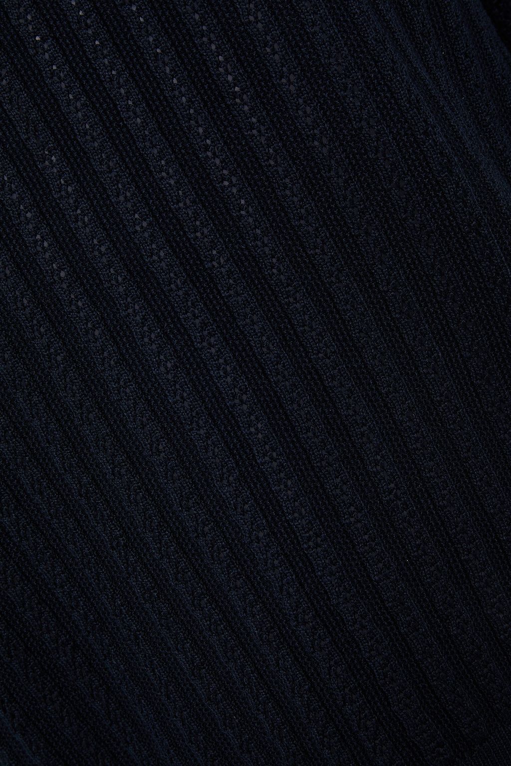 CAROLINA HERRERA Ribbed silk and cotton-blend sweater