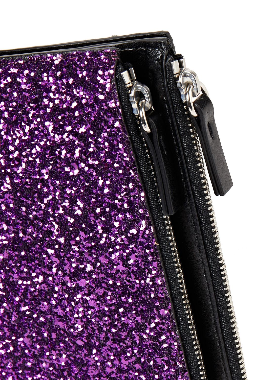 MM6 MAISON MARGIELA Glittered faux leather wallet