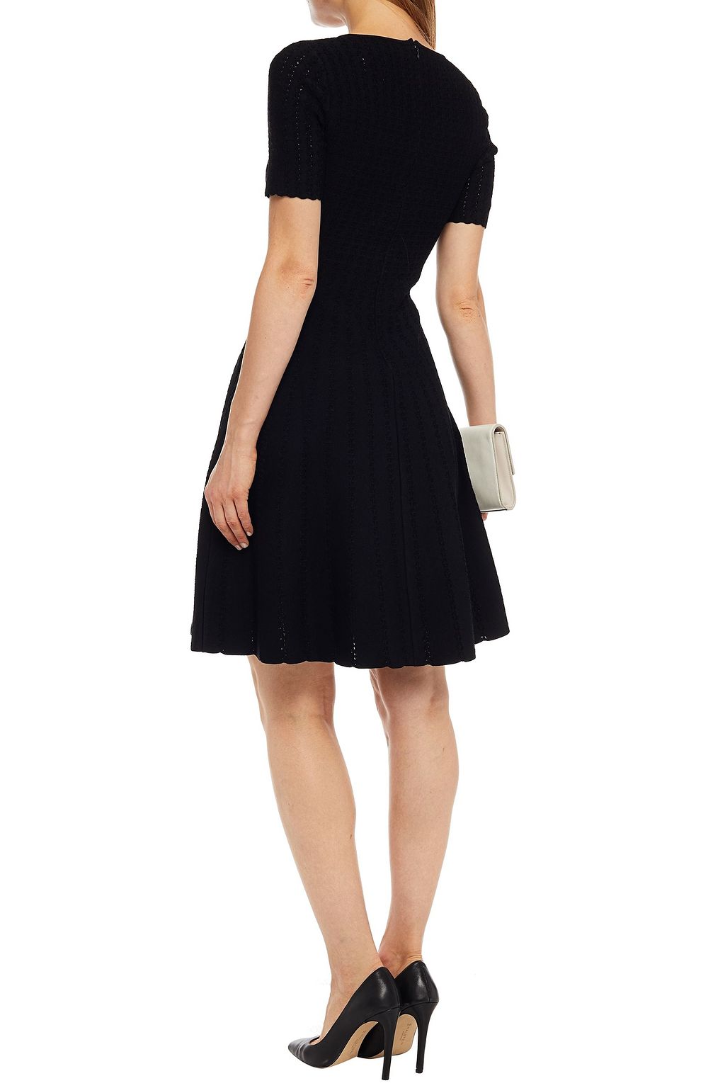 CAROLINA HERRERA Flared knitted dress