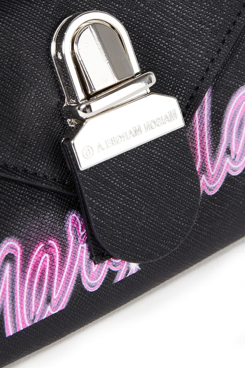 MM6 MAISON MARGIELA Printed faux leather coin purse