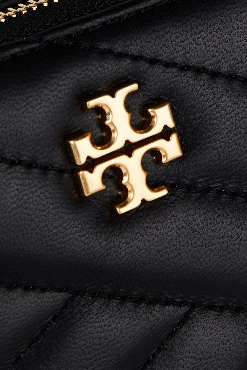 TORY BURCH Kira quilted leather cosmetics case