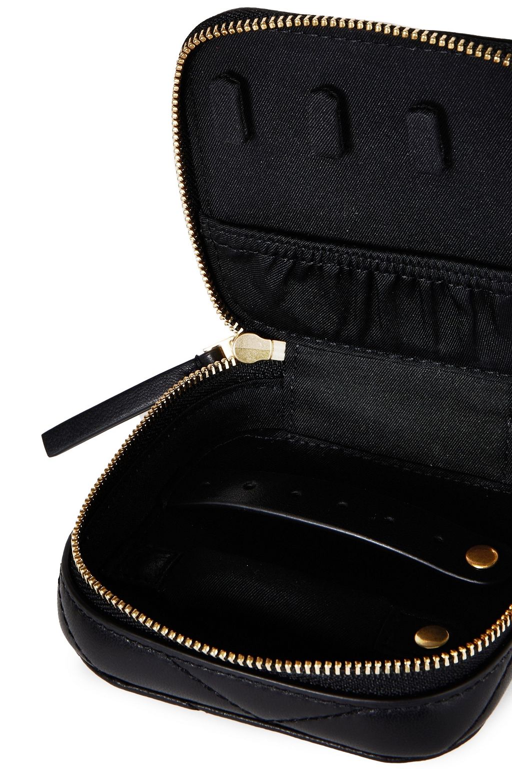 TORY BURCH Kira quilted leather cosmetics case