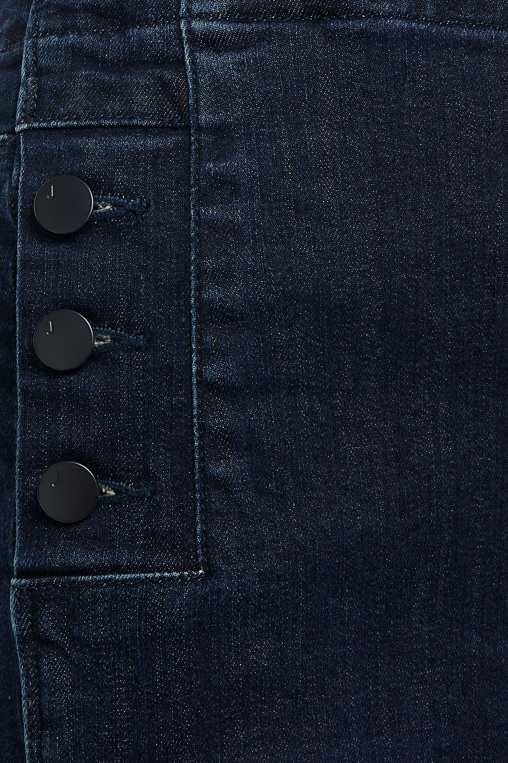J BRAND Cropped high-rise skinny jeans