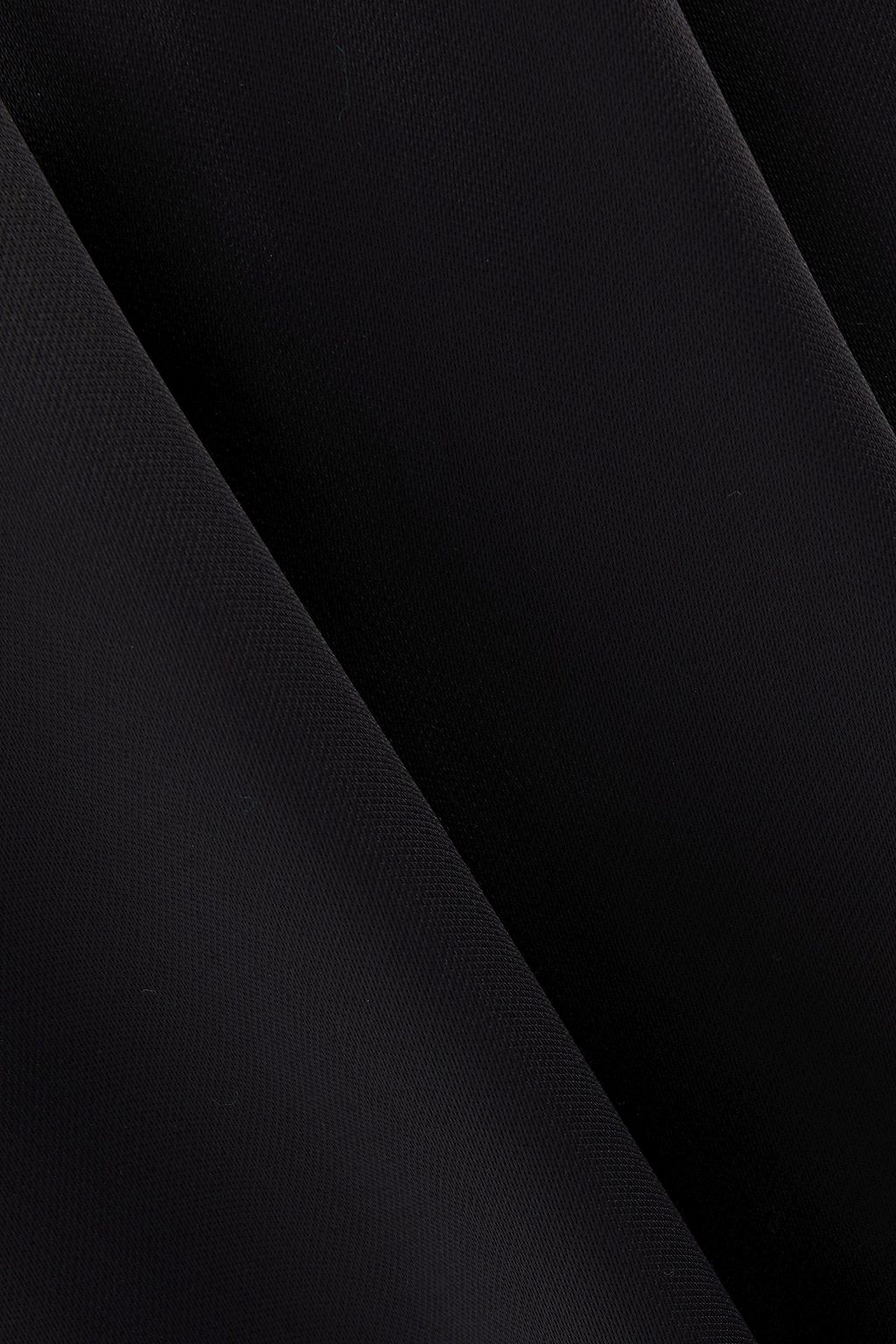 MM6 MAISON MARGIELA Cropped satin-twill straight-leg pants