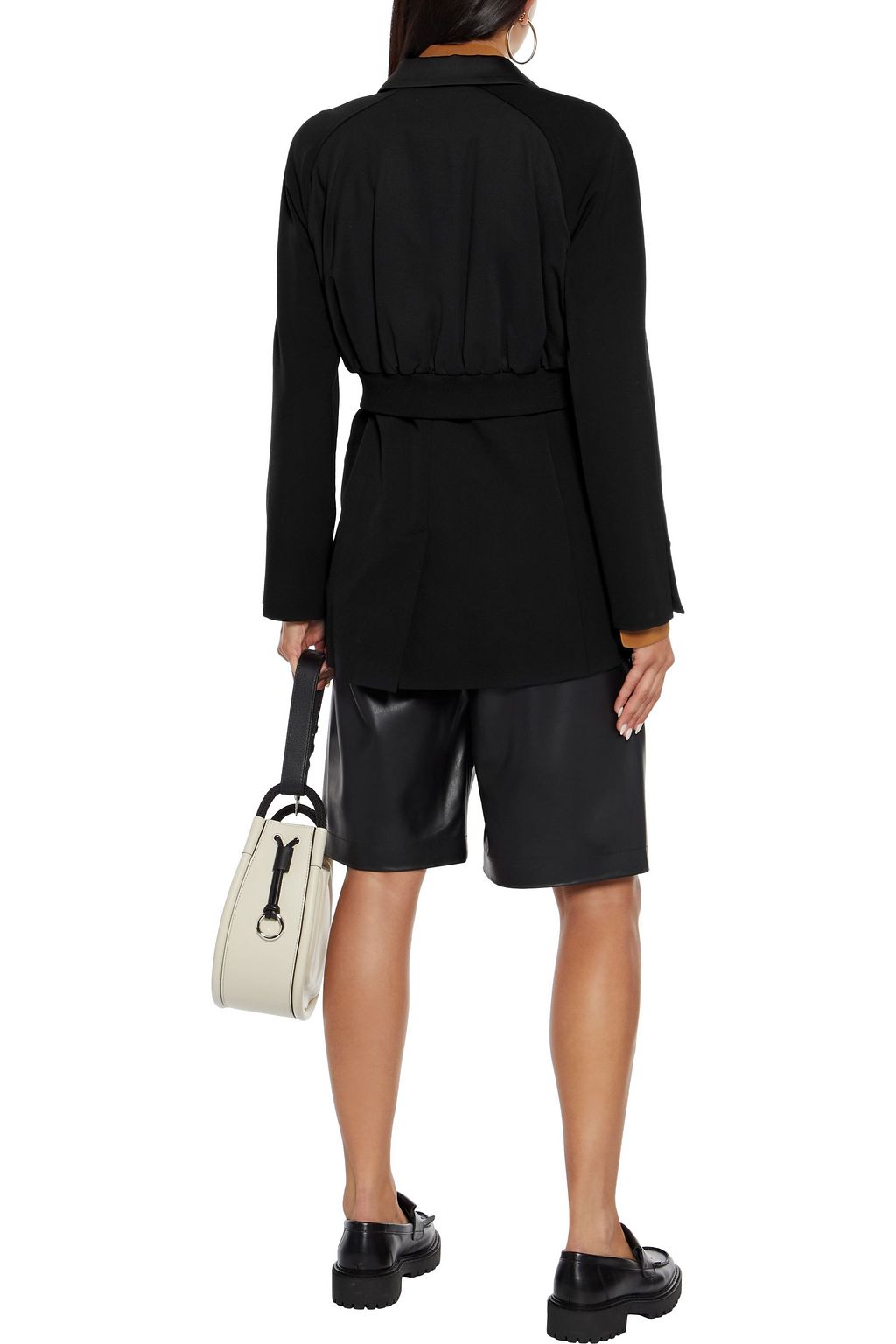 WEEKEND MAX MARA Eliot ponte-paneled twill blazer
