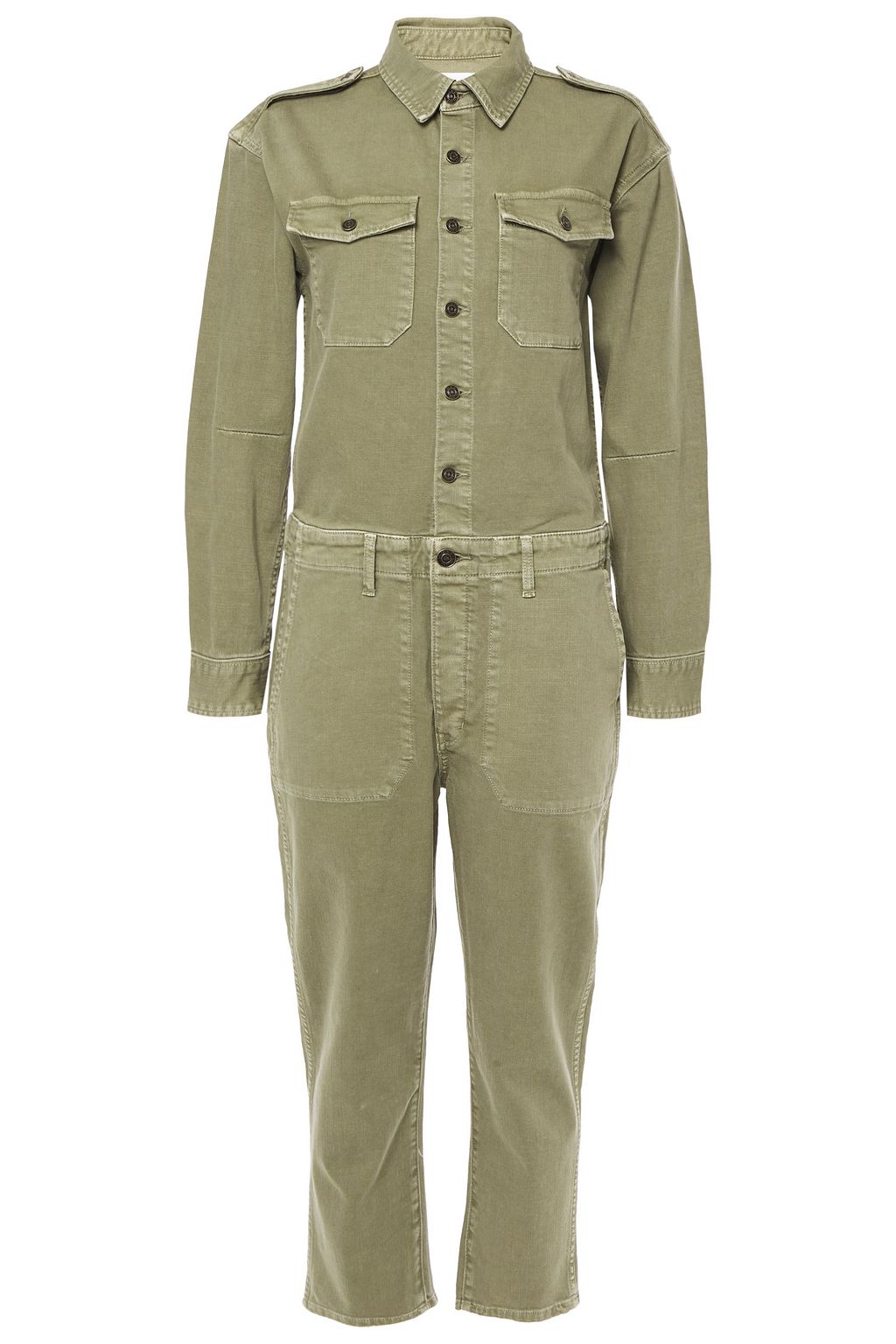 denim jumpsuit designer