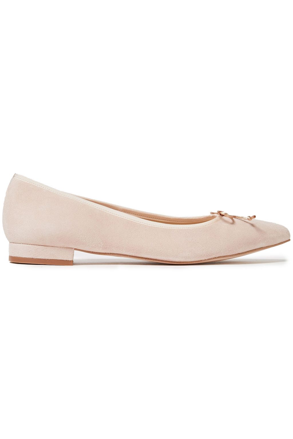 pastel pink flats