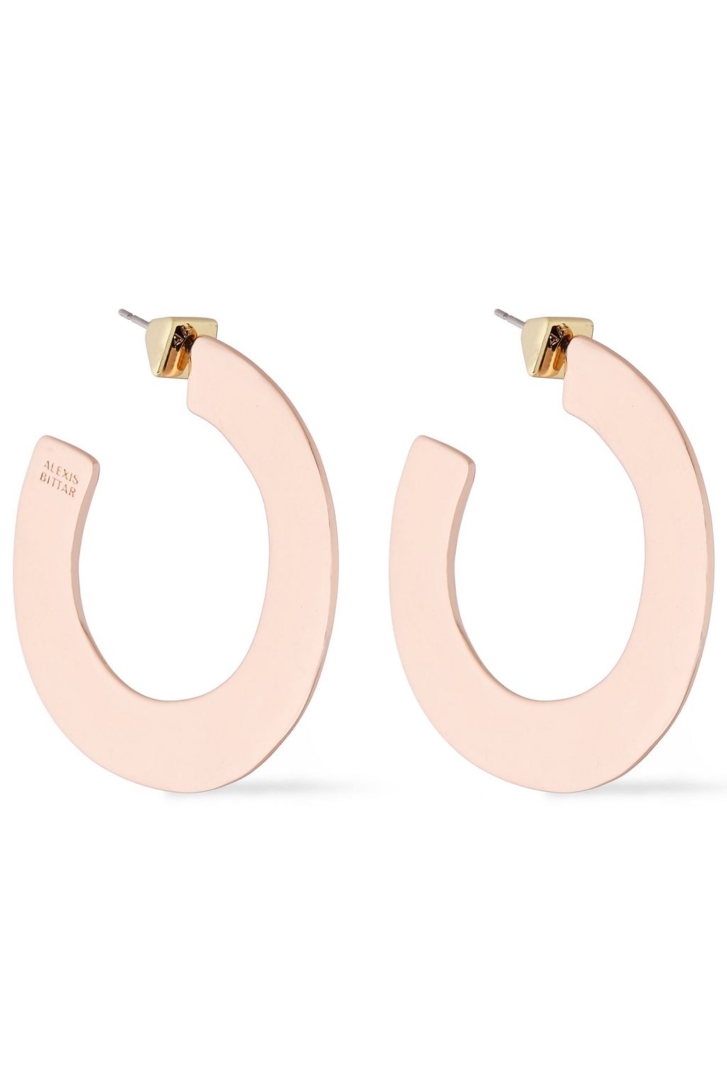 rose gold hoop earrings sale