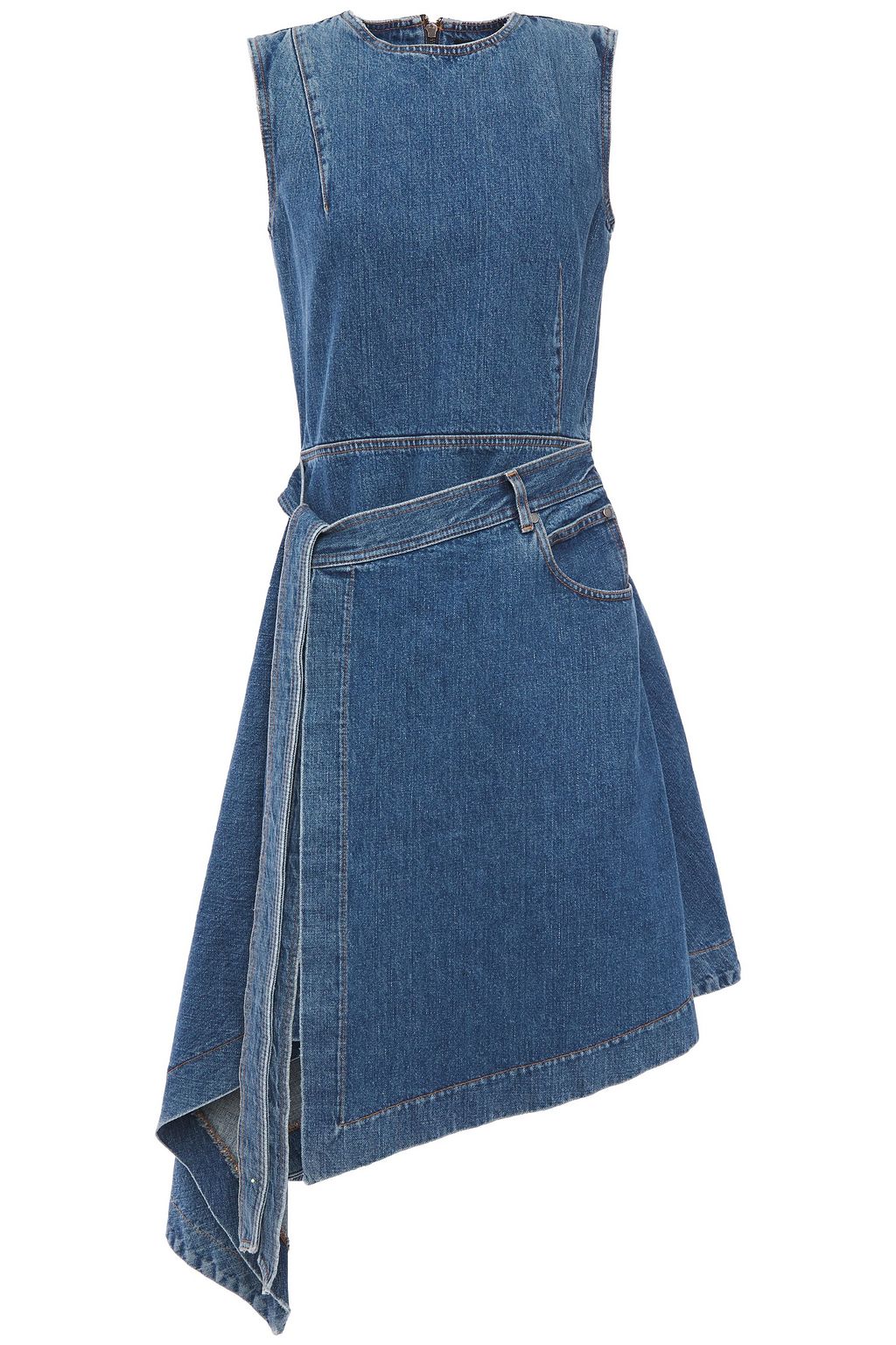 f and f denim dress