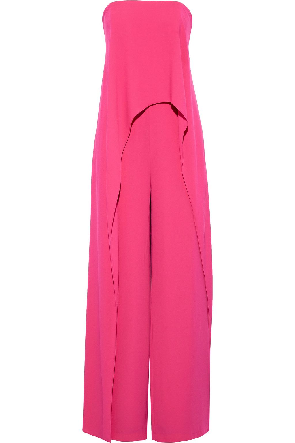 bright pink jumpsuit