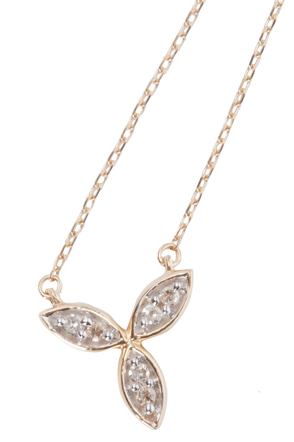 ADINA REYTER 14-karat gold diamond necklace