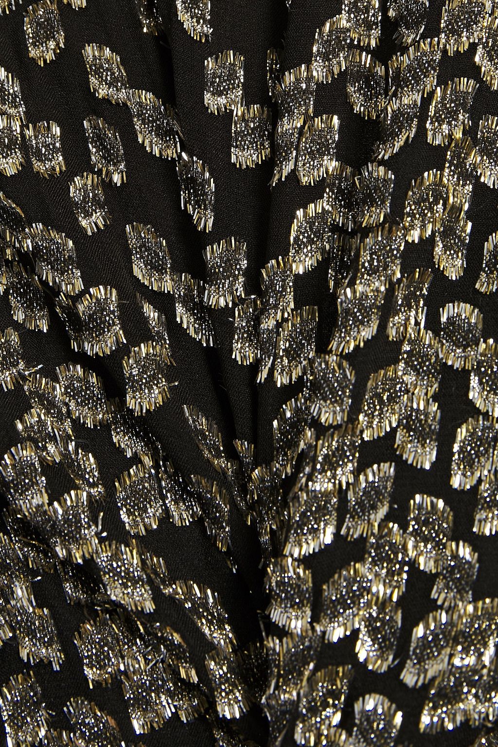 EQUIPMENT Leema metallic fil coupé silk-blend shirt