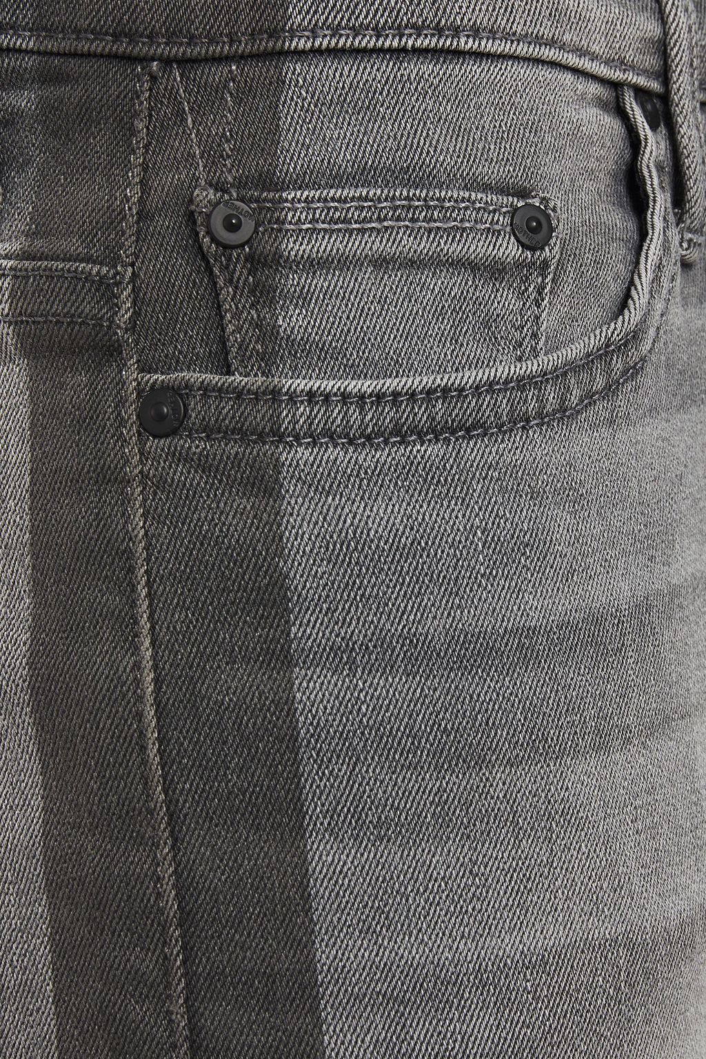 MOTHER The Swooner faded high-rise skinny jeans
