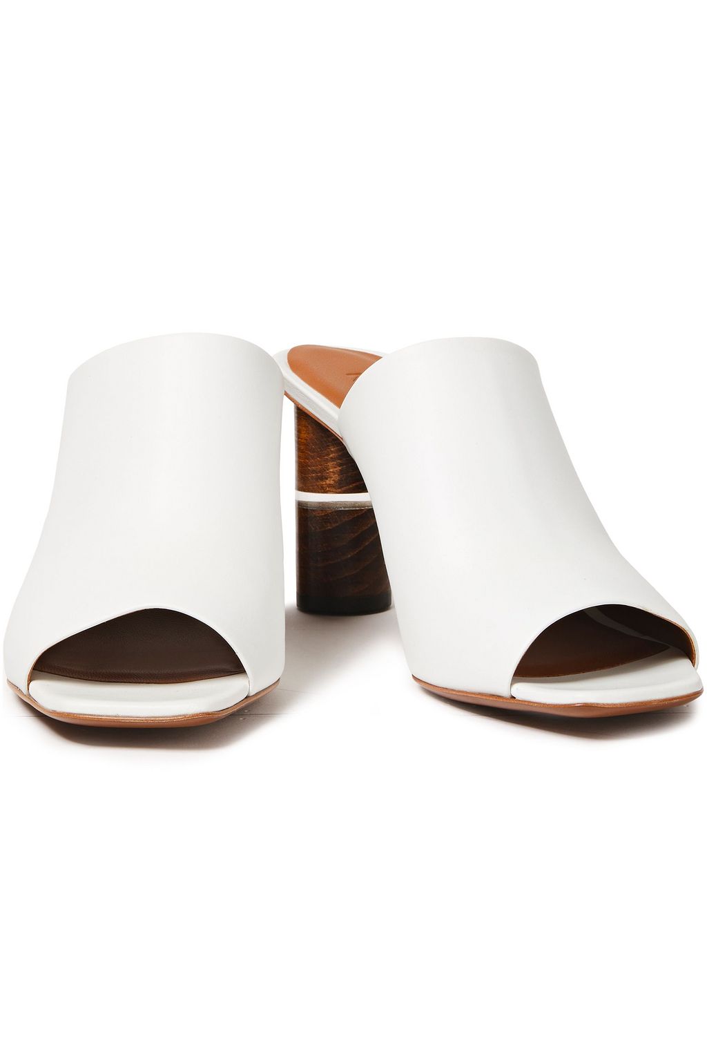 NEOUS Cerato leather mules