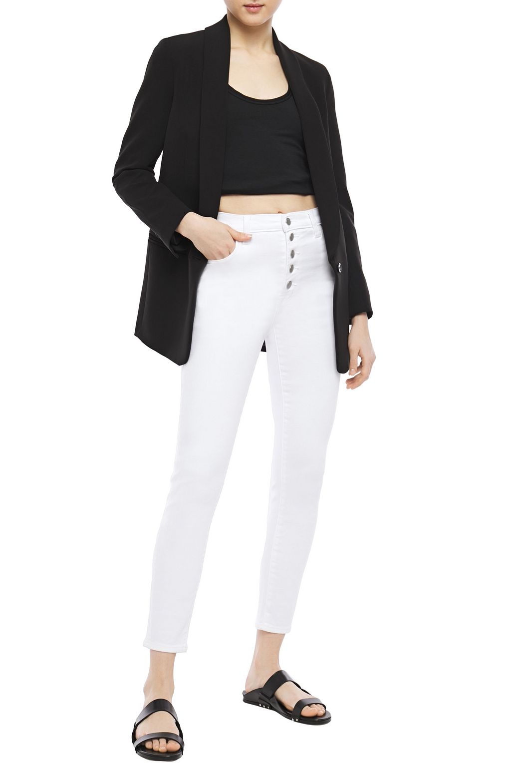 J BRAND High-rise skinny jeans