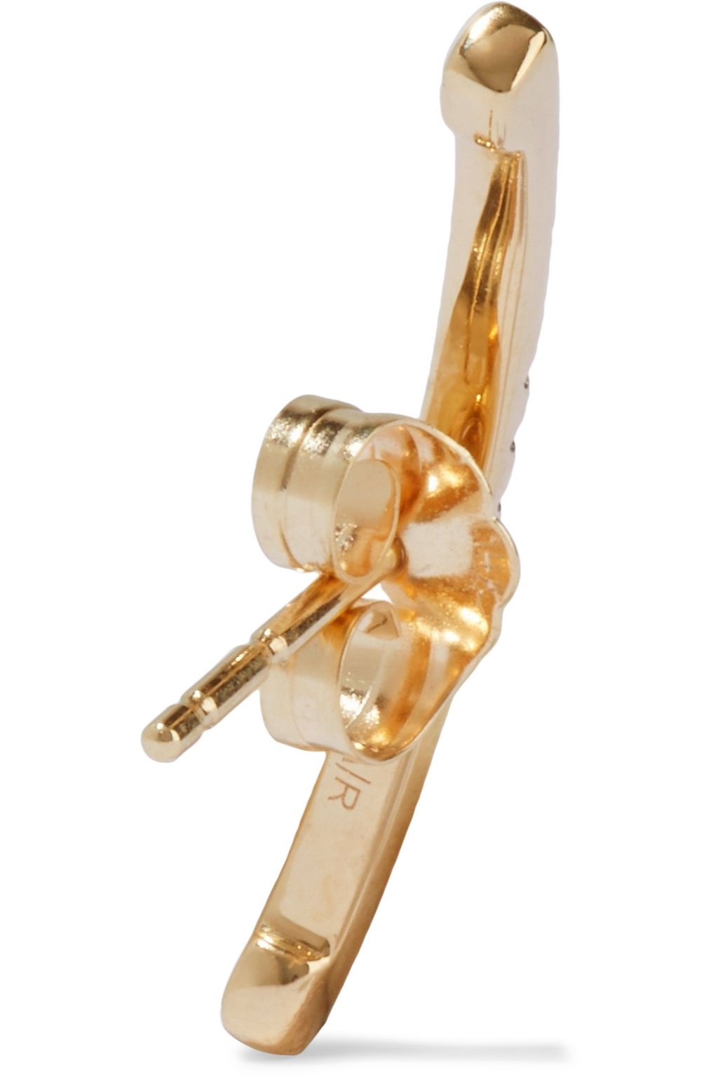 ADINA REYTER 14-karat gold diamond earrings