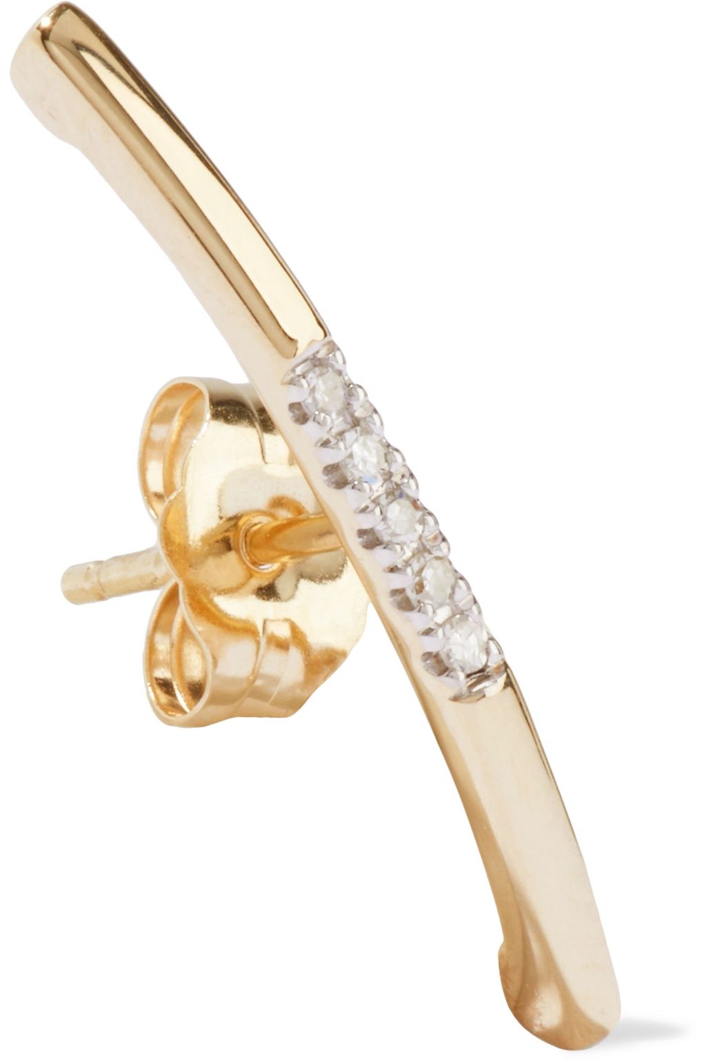 ADINA REYTER 14-karat gold diamond earrings