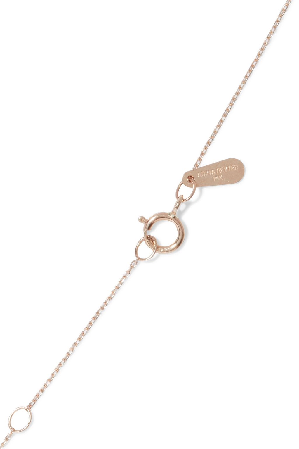 ADINA REYTER 14-karat gold diamond necklace