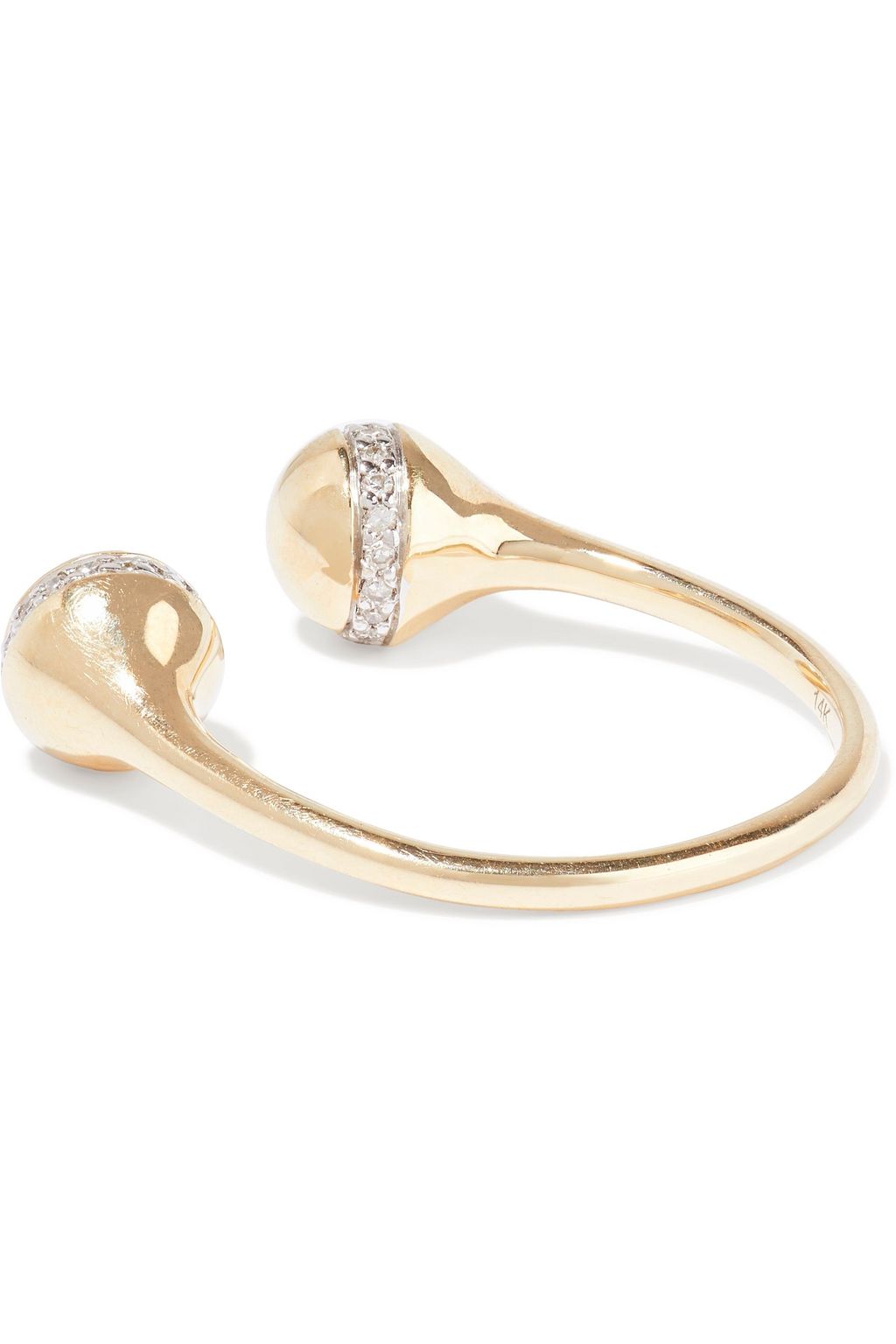 ADINA REYTER 14-karat gold diamond ring