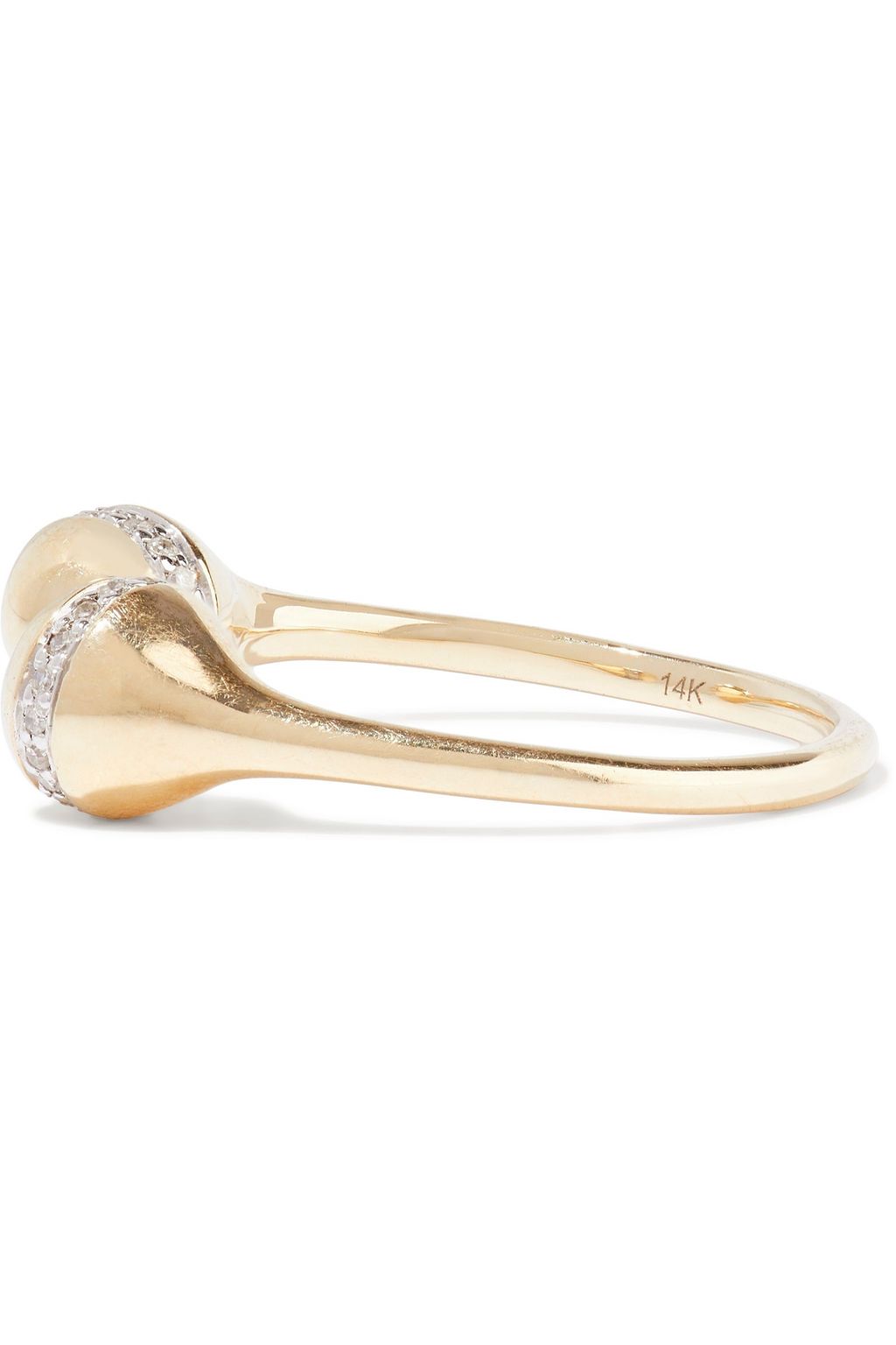 ADINA REYTER 14-karat gold diamond ring