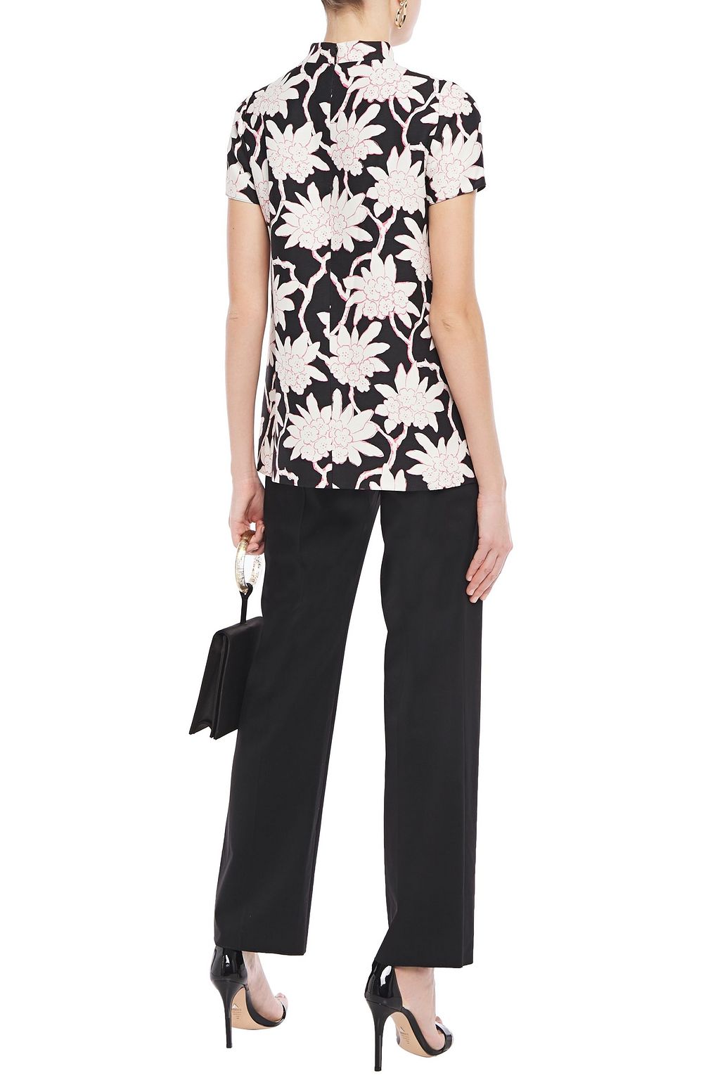 VALENTINO GARAVANI Stretch-wool twill straight-leg jeans