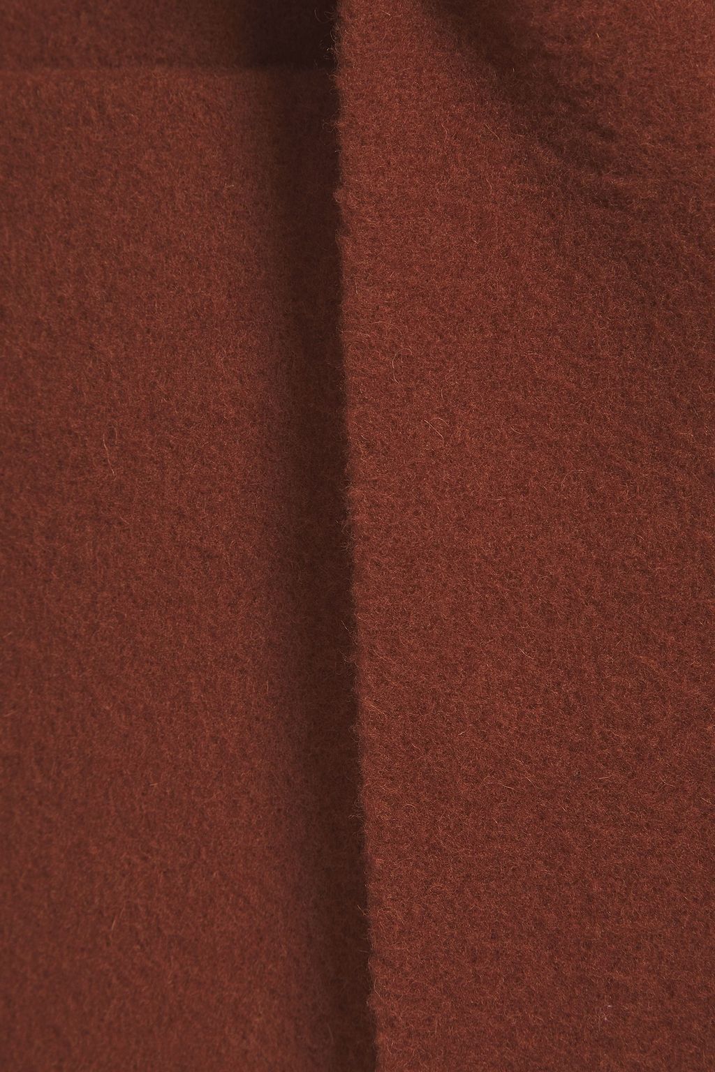 AMERICAN VINTAGE Belted wool-blend felt coat