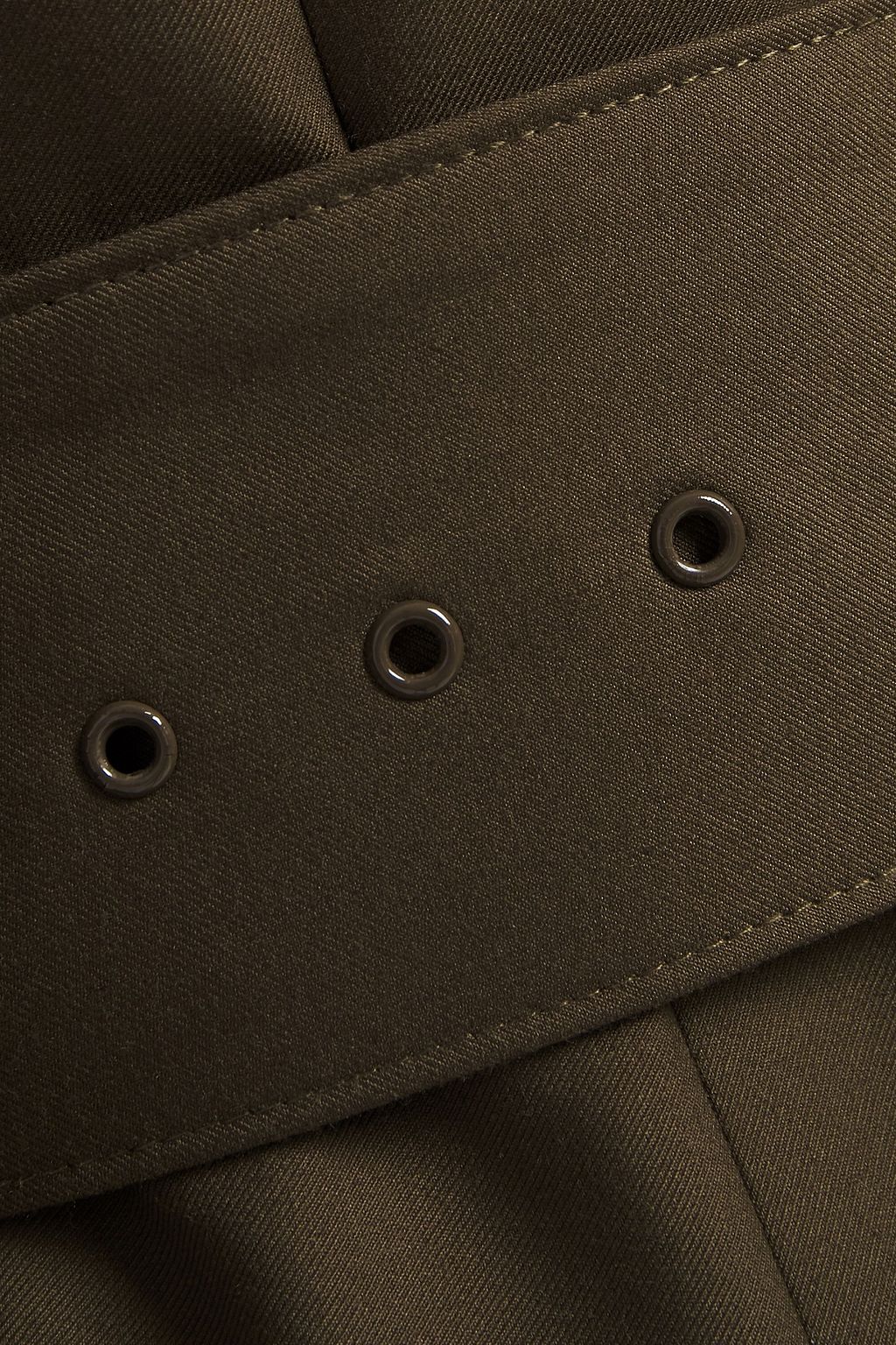 ANNA QUAN Noral belted wool-twill coat