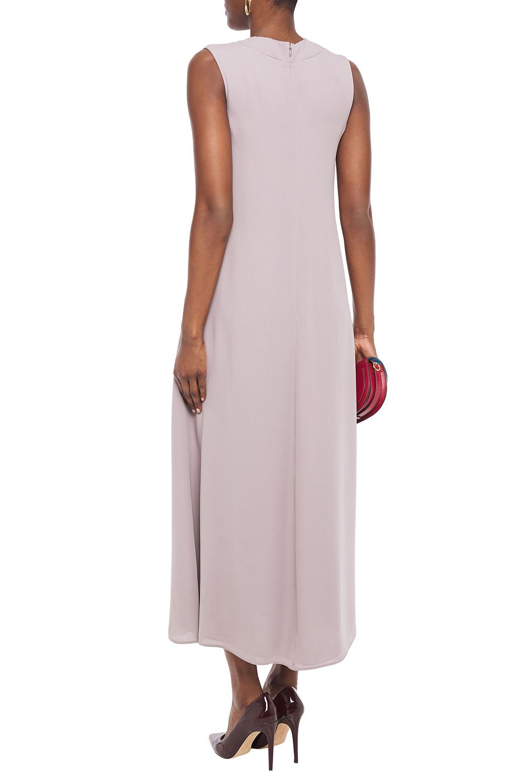 VALENTINO GARAVANI Silk-georgette midi dress