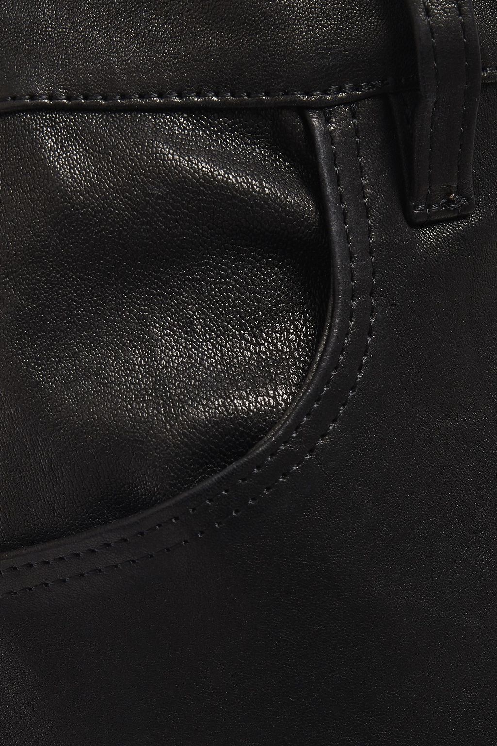 J BRAND Stretch-leather skinny pants