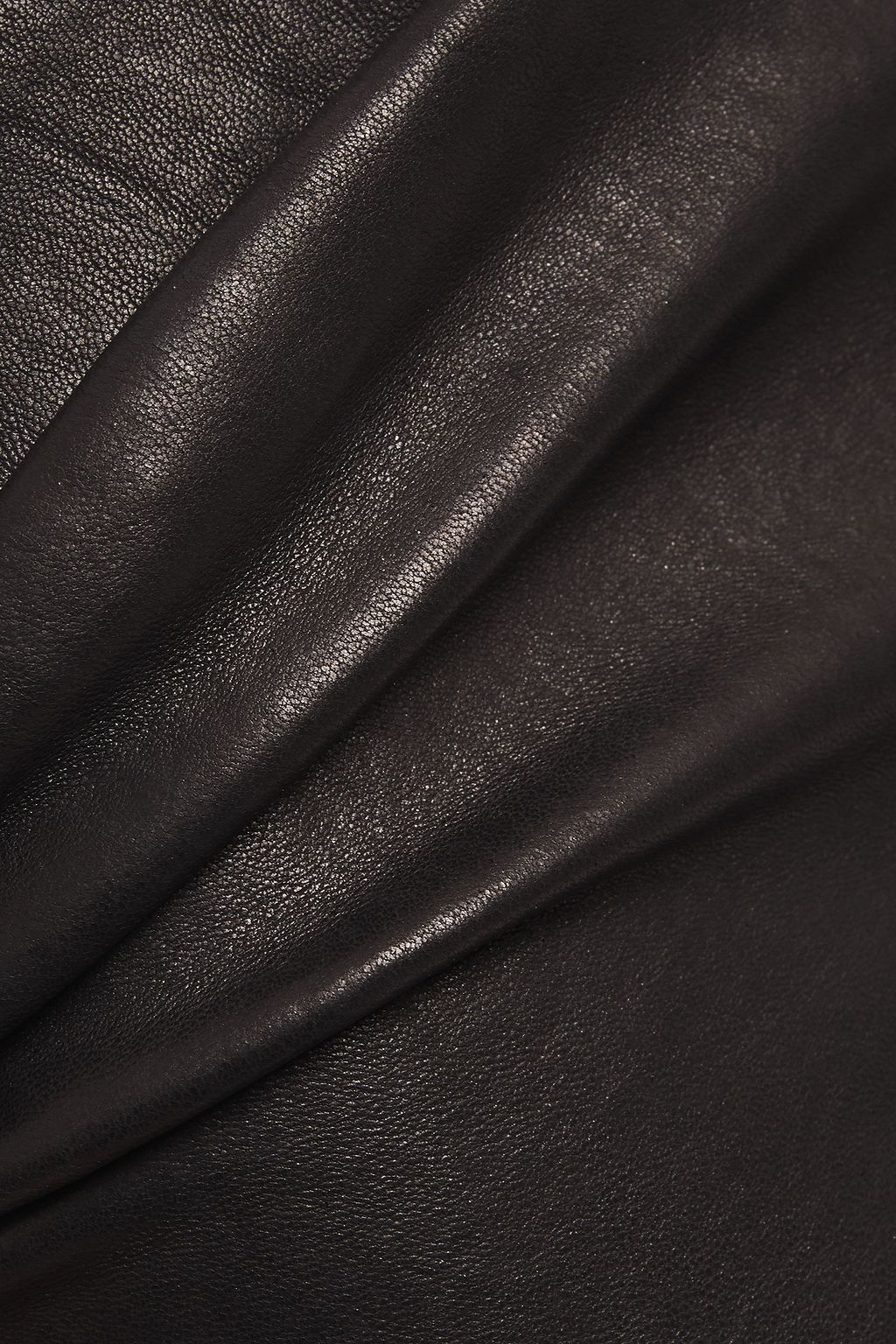 J BRAND Cropped stretch-leather bootcut pants