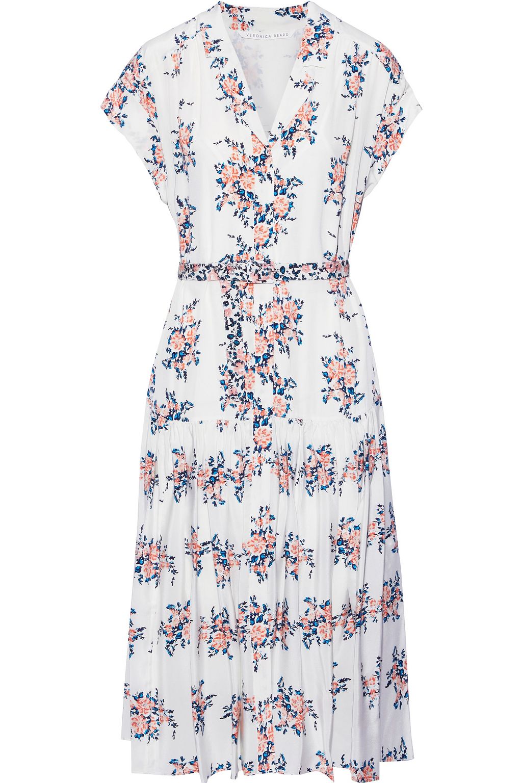 veronica beard silk dress