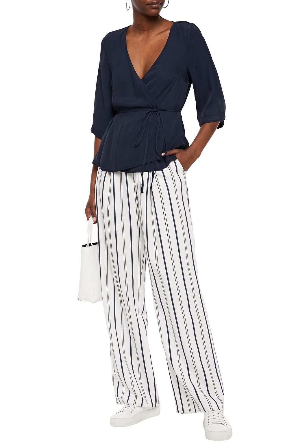 AMERICAN VINTAGE Totitouk twill wrap top