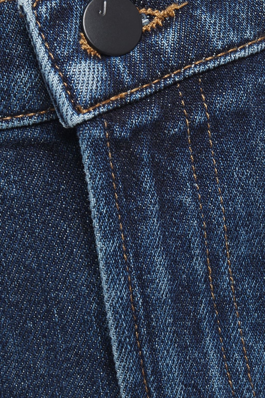 J BRAND Julia frayed faded high-rise flared jeans